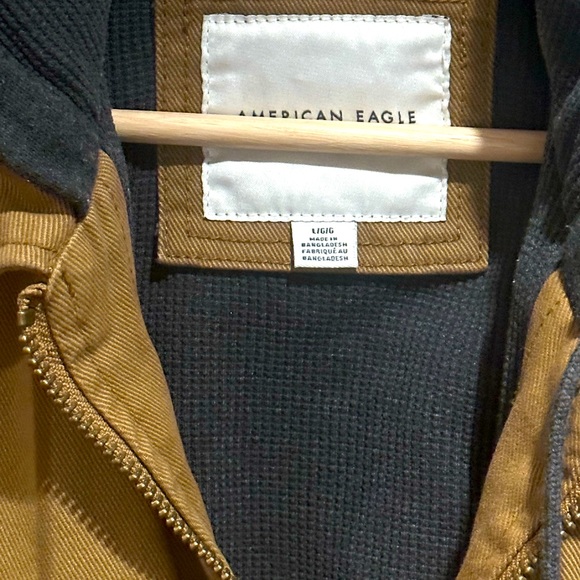 AE fleeced hooded workwear jacket - Picture 2 of 3